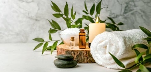 Toallas y aromaterapia